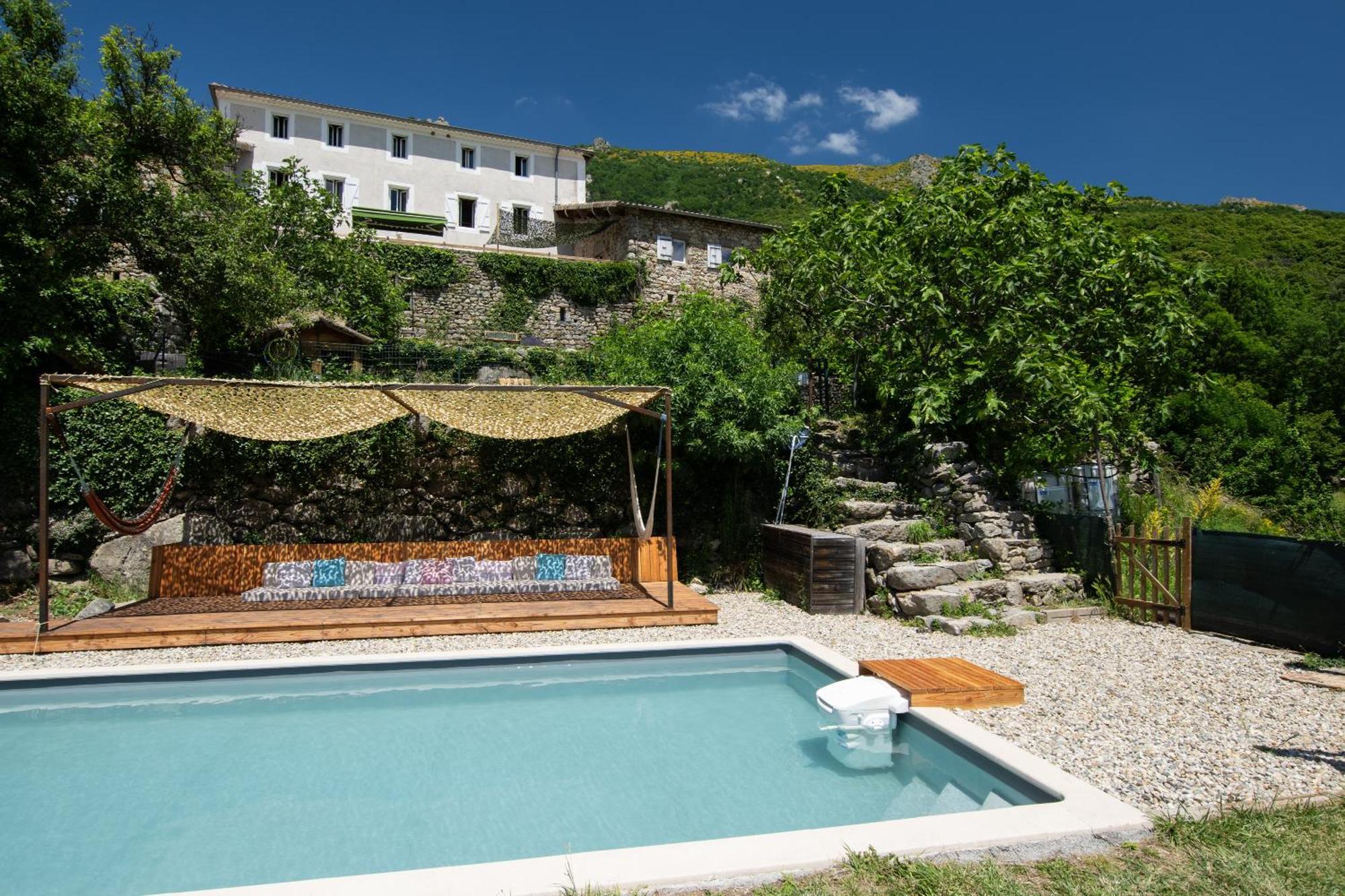Les Chambres De La Ferme De Chalas Valgorge Exterior photo